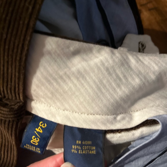 Polo Ralph Lauren pleated Corduroy Pants - Picture 7 of 13